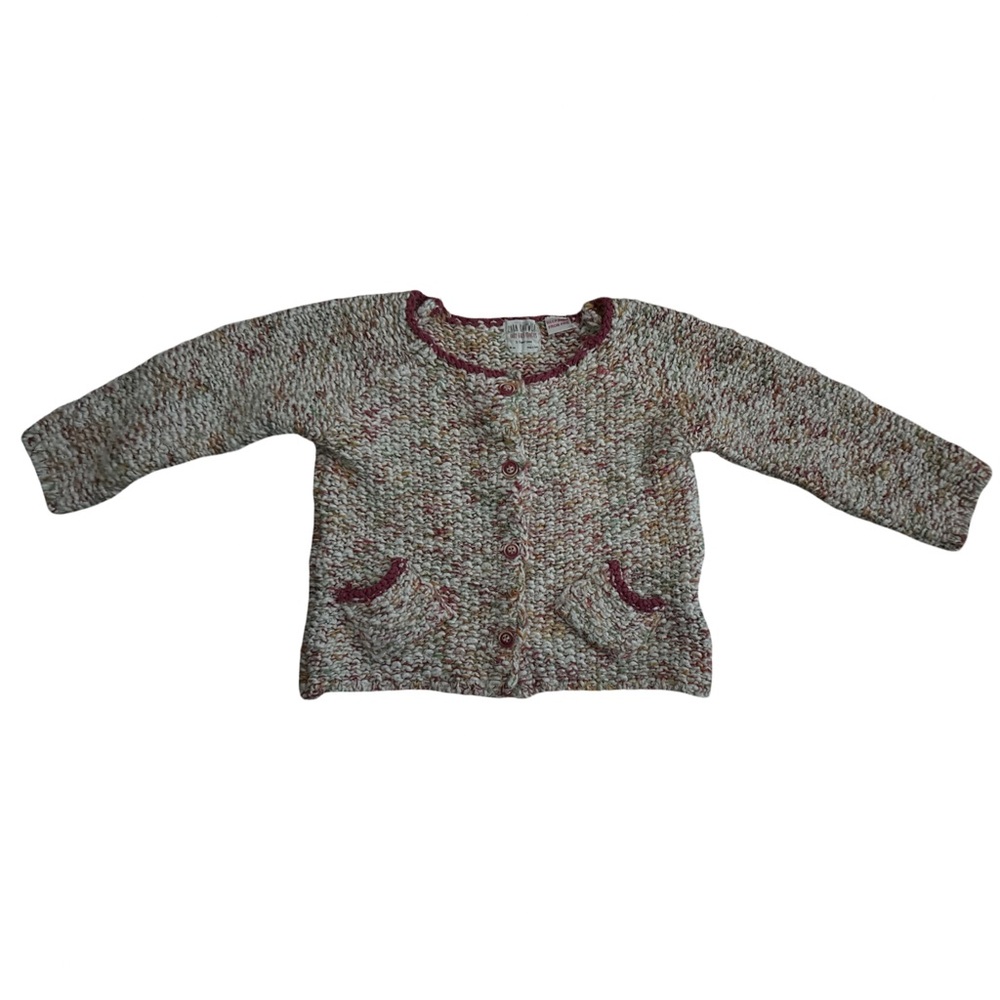 Zara Kids multi coloured Knit Cardigan - size 2-3